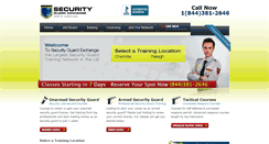 Desktop Screenshot of northcarolinasecuritylicense.com